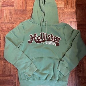 vintage green Hollister hoodie